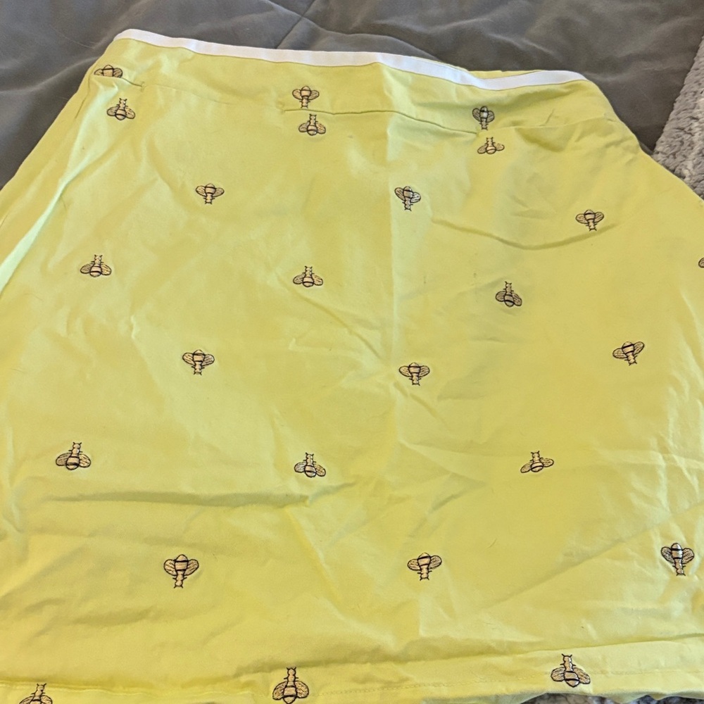 David Brooks Petite Bright Yellow Top